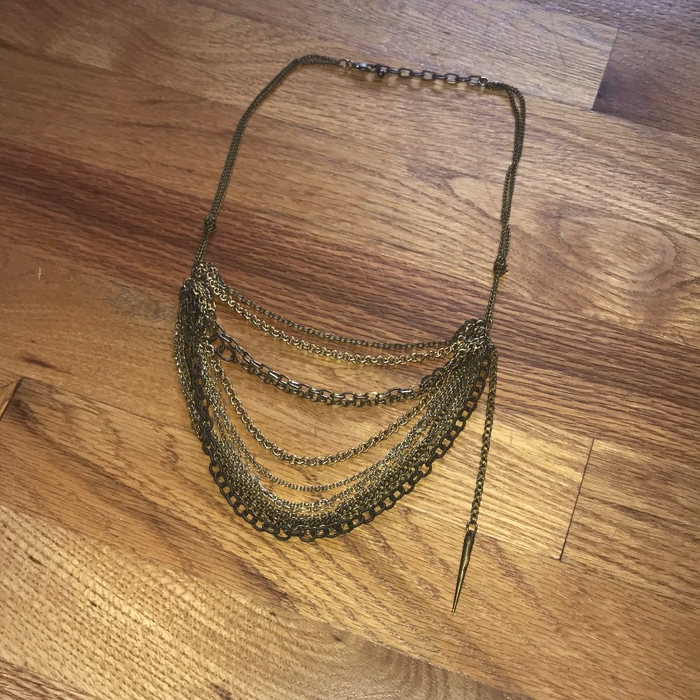 Multi chain necklace